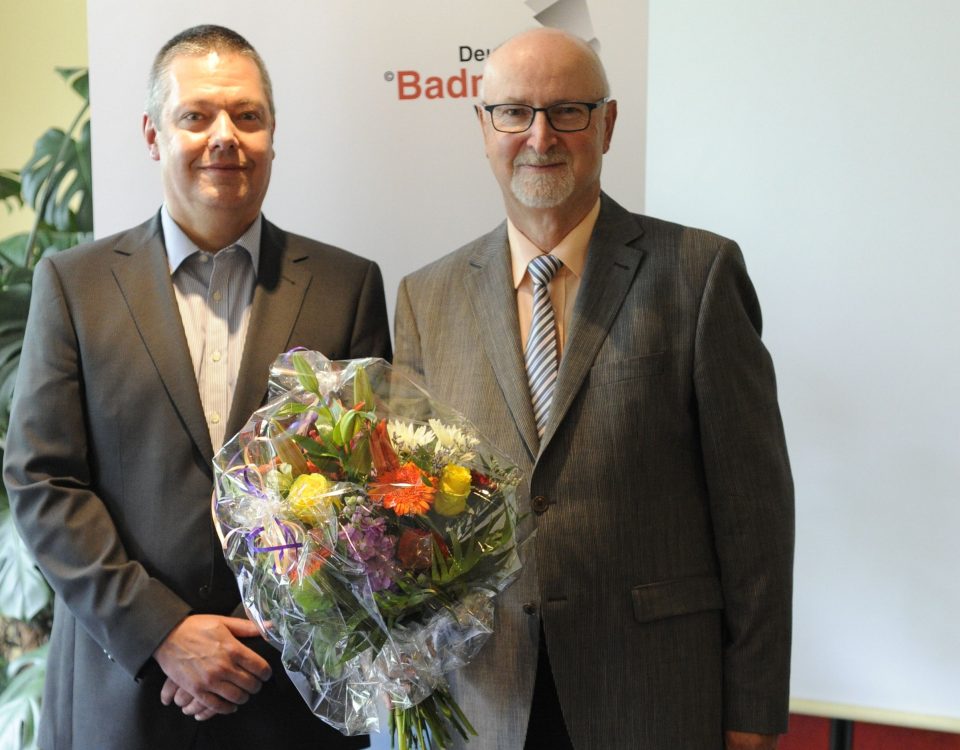 DBV-Präsident Thomas Born (l.) mit seinem Vorgänger Karl-Heinz Kerst. / Foto: Claudia Pauli